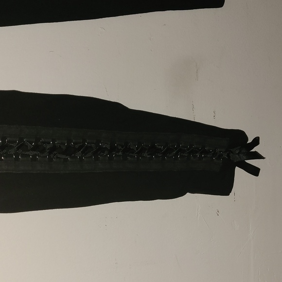 Bebe Black Back Lace up Legging - Picture 5 of 6